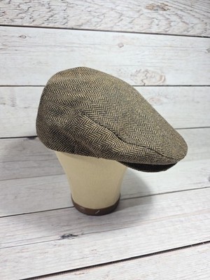 Brixton Hooligan Snap Cap, Brown/Black - Size 7 1/2 Large