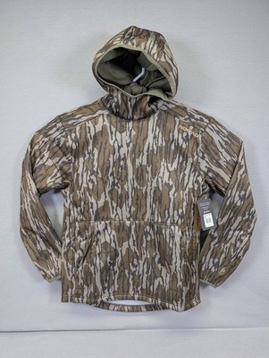 Nomad Men Longneck Hoodie Mid-weight Water Resistant Mossy Oak Bottomland Small