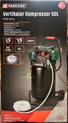 PARKSIDE  Vertikaler Kompressor »PVKO 50 A1«, 50 lt. Kessel, kompakte Bauweise