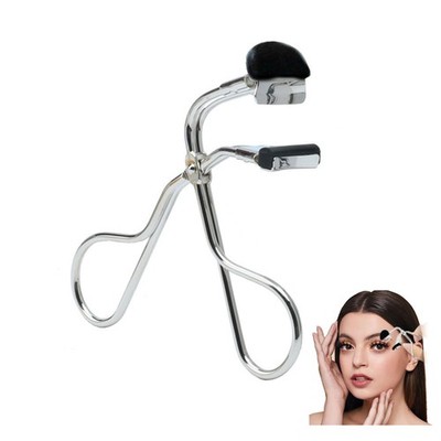 YAFIYGI Small Eyelash Curler Mini Lash for 1 Count (Pack of 1), Silver