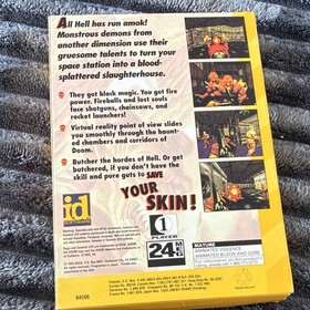 SEGA DOOM Doom Series Sega 32X / Genesis Shooter M-Mature NTSC-U/C US/Canada