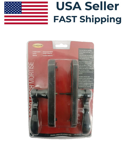 Larson CH3025701 Storm Door Latch Mortise Handle Set Aged Bronze Missing Keys