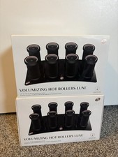 T3 Luxe 73711 Volumizing Hot Rollers with Storage Bag Set of 2 New Sealed NIB