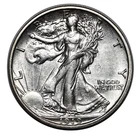 1919-S Walking Liberty Half Dollar, Very RARE This Nice Choice AU++Key Date