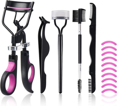 Eyelash Curlers Kit for Women W Lash Curler, Eyelash Comb Seperator, 3 In1 Masca
