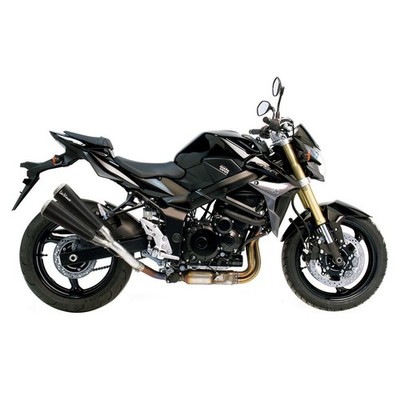 LeoVince Auspuff GP Duals Slip-On Edelstahl (für: Suzuki GSR 750 C5 11-12 )