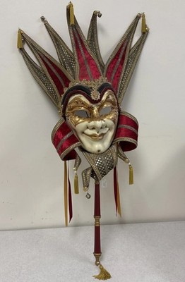Large Venetian Mask Made In Italy DUE BI