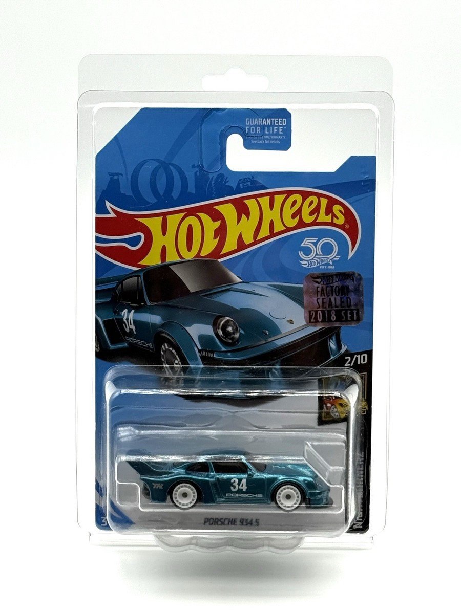ホットウィール PORSHCHE 934 5 STH 2018 Hot Wheels Factory Sealed Super Treasure Hunt Porsche 934.5