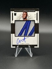 CARIS LEVERT 2016-17 Panini National Treasures Rookie Patch Autograph RC 76/99