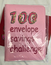 100 Envelope Money Savings Challenge - 100 Envelopes, Challenge Binder, Tracker