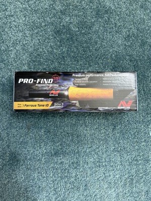 Minelab Pro-Find 35 pin pointer metal detector ferrous tone ID Treasure Gold