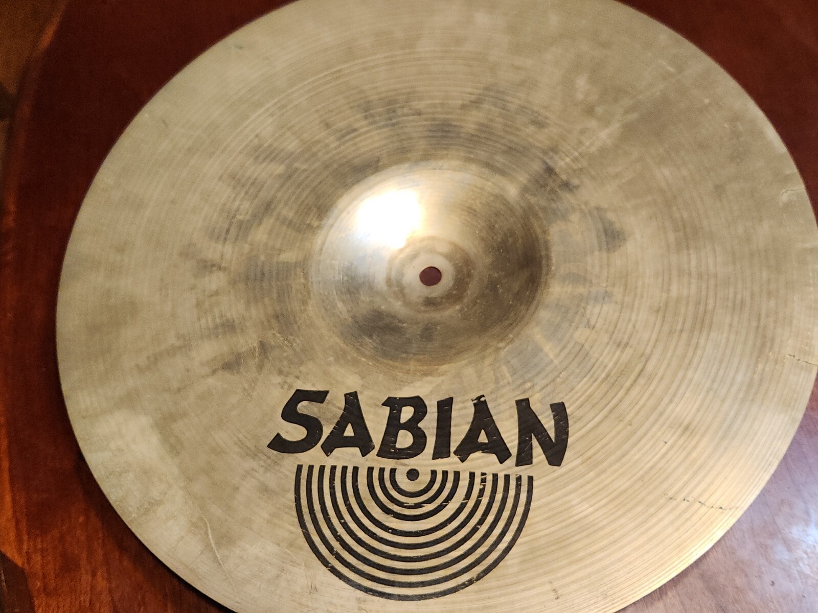 Sabian AA Rock 16" Crash Cymbal, As Is, has Small Cracks. eBay