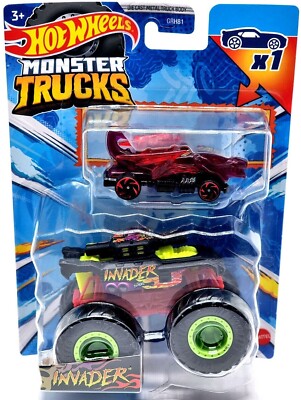 INVADER Tank Doppel Pack Monster Trucks HW Hot Wheels Mattel Die-cast 1:64 Auto