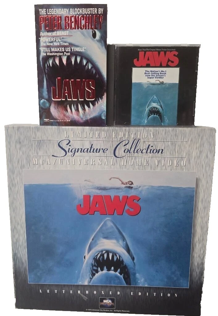 Action & Adventure Thriller LaserDiscs Jaws Discs