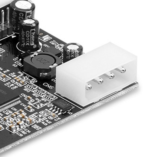 Carte d'extension HUB PCIE vers USB2.0 adaptateur Moschip alimentation 4 broches - Photo 11/15