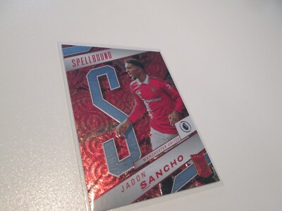 Jadon Sancho   #22  Spellbound Letter S  Panini Donruss Elite