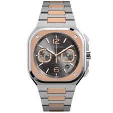 Bell & Ross BR 05 42mm AUTO Black 18K Rose Gold Men's Watch BR05C-RTH-STPG/SSG