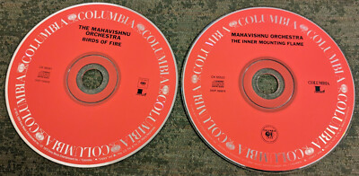The Mahavishnu Orchestra : Birds of Fire & Inner Mounting Flame -  audio CDs lot