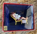 NFL Cardinals Christmas Ornament Santa Beach Chair Tis The Season By RUSS — photo 2