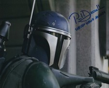PAUL DARNELL signed Autogramm 20x25cm STAR WARS in Person autograph MANDO COA