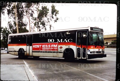 RTD-SCRTD. Neoplan Bus #3667. El Monte (CA). Original Slide 1984.