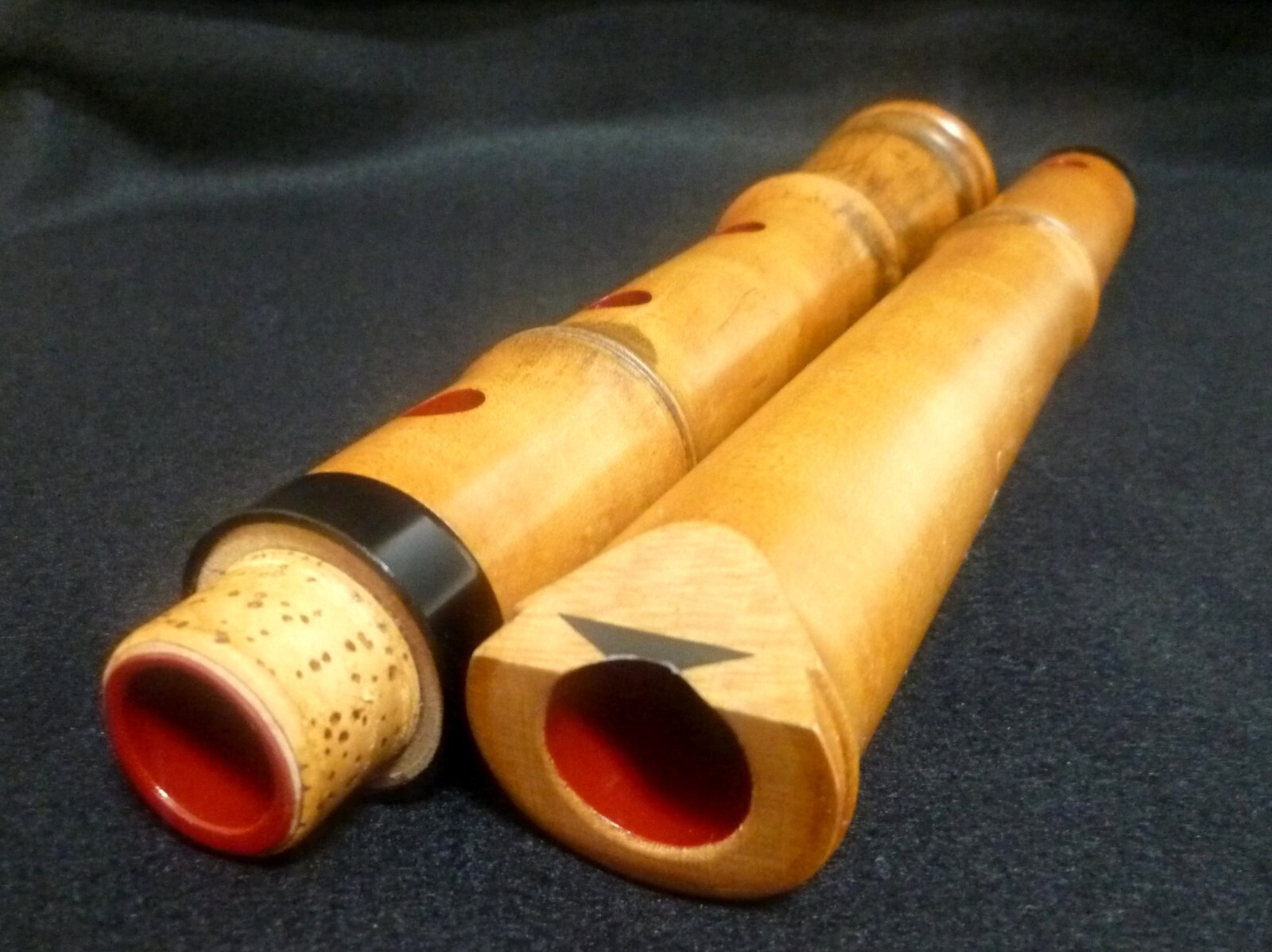 SHAKUHACHI KINKORYU KOCHOU Flute Traditional Instrument tuned D 54cm