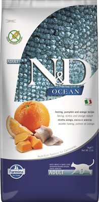 FARMINA N&D Ocean Hering, Kürbis & Orange Adult 5 kg