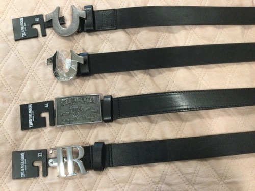True Religion Men's Black Belts | eBay