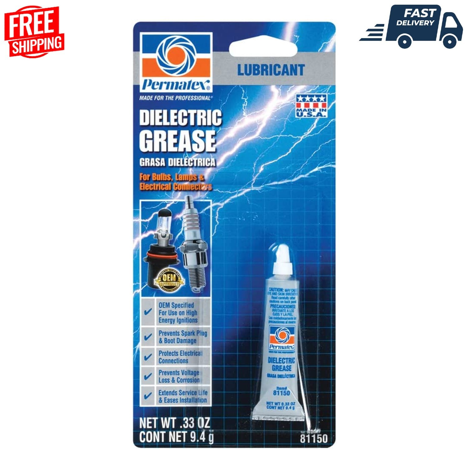 Silicone Dielectric Tune Up Grease for Electrical Connections Spark