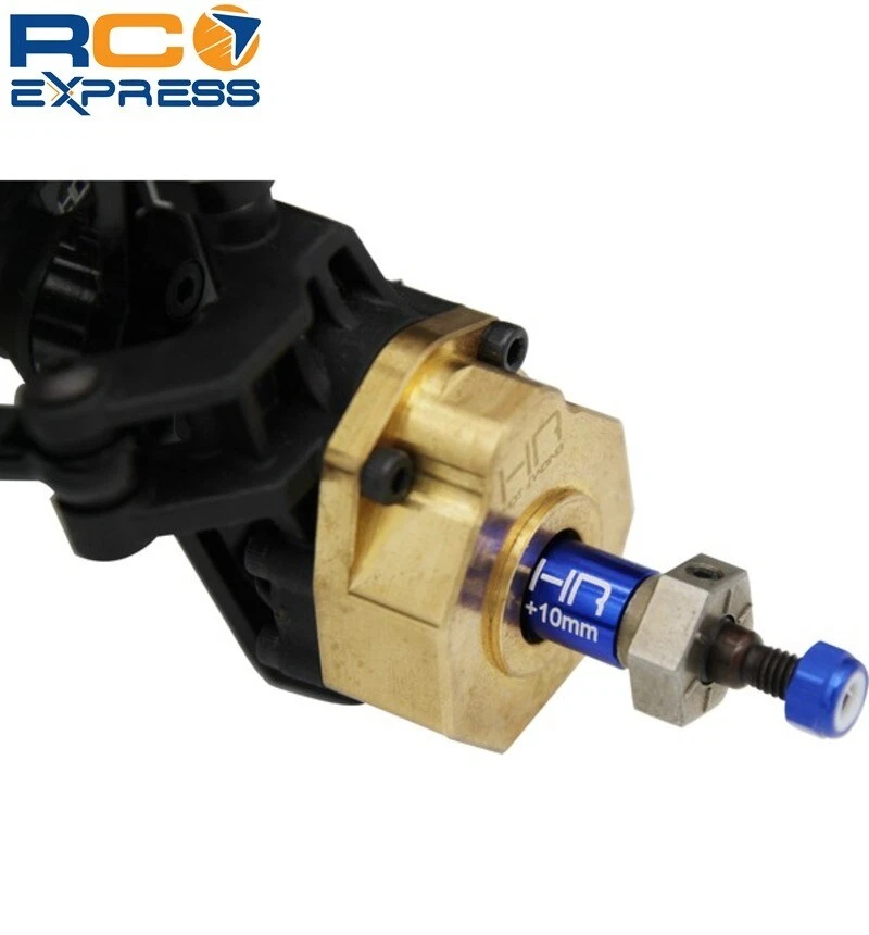 Стальная заглушка оси Hot Racing Traxxas TRX-4 +10 мм (портальный привод) STRXF39W10 - Изображение 2 из 3