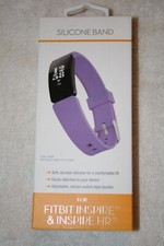 WITHit Silicone Band For Fitbit Inspire  Inspire HR - Purple - Brand New