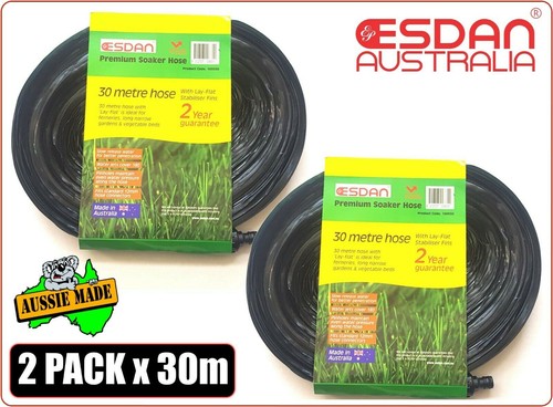 100 Feet) 1/4 In. Dripline Soaker Hose, Black Rubber Drip Irrigation Tubing - Foto 10