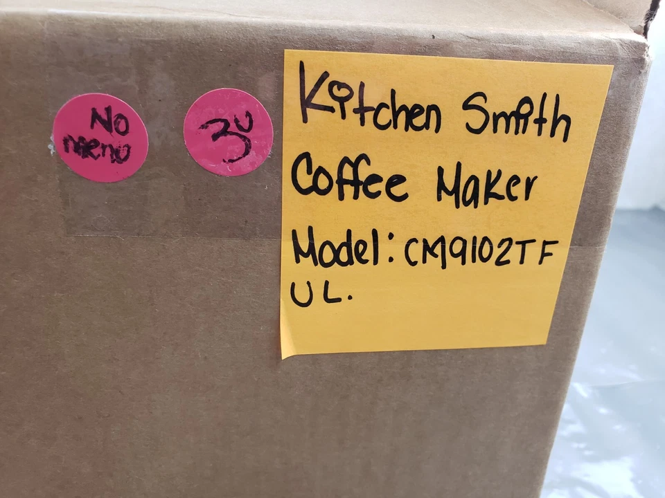 KitchenSmith 12 Cup Programmable Coffee Maker With Timer Anti Drip Glass Carafe - Image 4 of 4