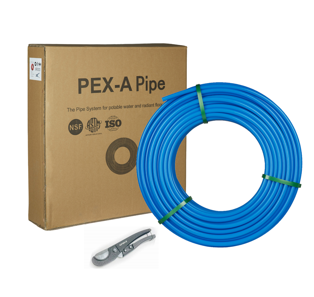 1" X 100ft Red Pex Tubing/Pipe(NSF) Pex-B 1-inch 100 Ft Potable Water NonBarrier