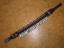 UNDERBERG Ledergürtel suede Belt +20 ungeöffnete Flaschen / Miniature OVP Karton