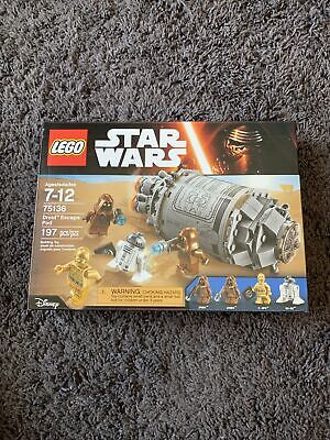 STICKER SHEET LEGO 75136 Star Wars Droid Escape Pod