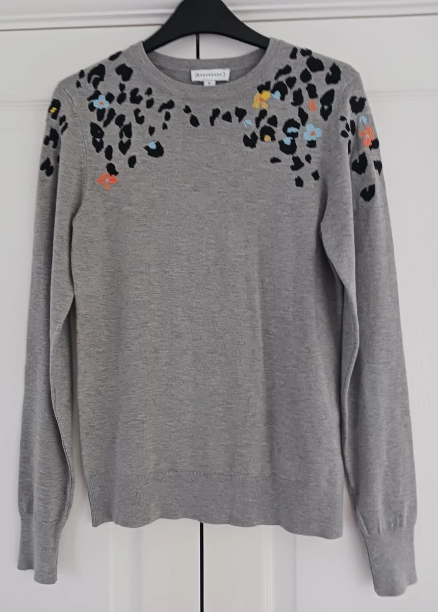 Warehouse animal shop print jumper