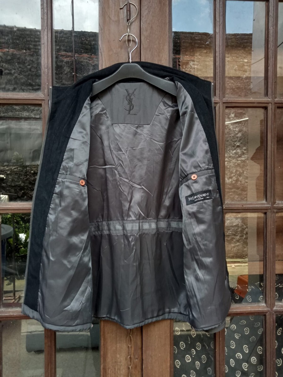 90s YSL Yves Saint Laurent Light Jacket Mens Medium | eBay 90s YSL Yves Saint Laurent Light Jacket Mens Medium | eBay