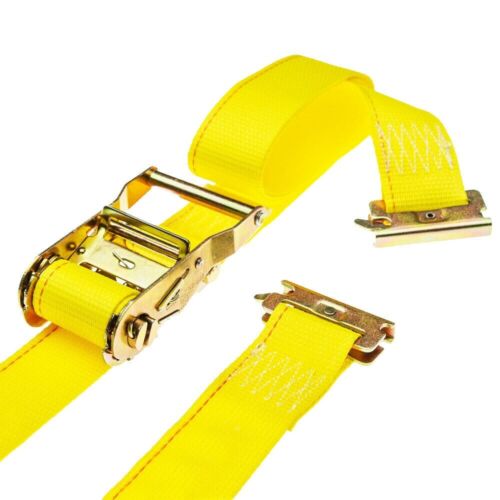 12 PK Correas de amarre de trinquete de montaje electrónico 2 pulgadas x 12 pies 3000 lb Resistencia a la rotura - Imagen 3 de 5