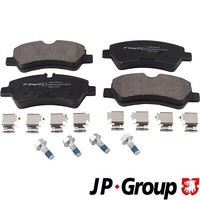 JP Group 1563701810 Bremsbelagsatz, Scheibenbremse FüR Ford