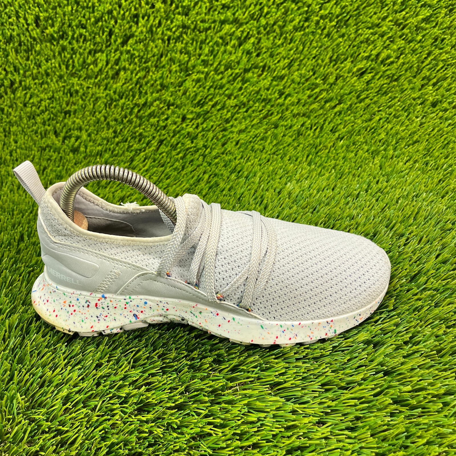 Scarpe sneakers Merrell Cloud Knit Confetti Pride donna taglia 7 5 sportive bianche