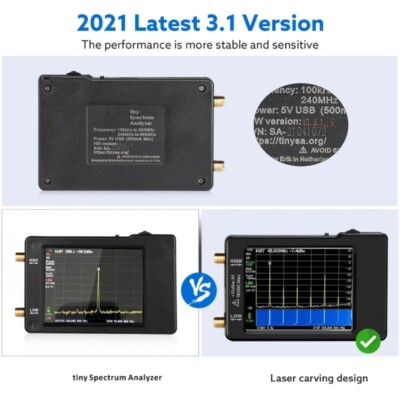 Advanced 2.8inch Handheld Spectrum with Integrated Generator