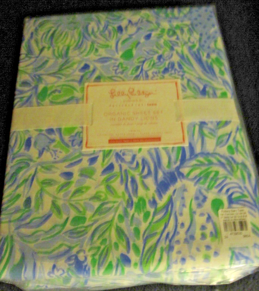 TWIN XL Lilly Pulitzer for Pottery Barn Teen Sheet Set in Dandy