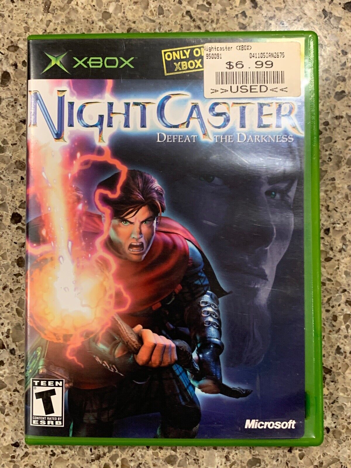 NightCaster: Defeat the Darkness (Microsoft Xbox, 2002) Complete 