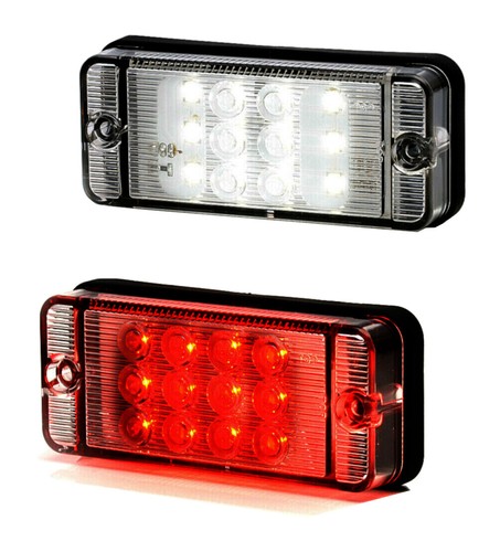LED Nebelschlussleuchte + Rückfahrleuchte 12V 24V LKW PKW Anhänger Traktor E20   - Bild 3 von 12