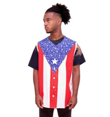 KING MIDAS Puerto Rico Flag Barber Vest Puerto Rico Vest