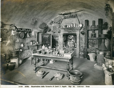 Italie, Rome, Rome, reconstruction of the pharmacy of Castel San Angelo Vintage s