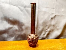 Vintage WB Mfg Co Vase Weidlich Brothers Silver Single Flower Rose