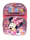 Disney Minnie Mouse 16 Inch tall Backpack (classic styled) [B04554]