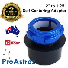 2" TO 1.25" SELF CENTERING LOCK ADAPTER Telescope Eyepiece Astronomy Adapter